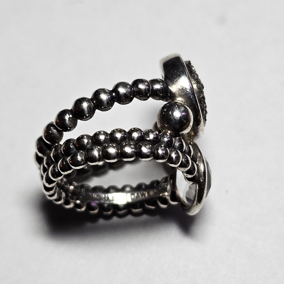 Genuine Druzy Quartz, Pearl, and Crystal Ring Size 7! - Picture 5 of 8